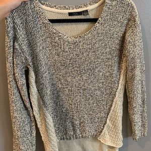 RDI Grey/Cream crew neck sweater